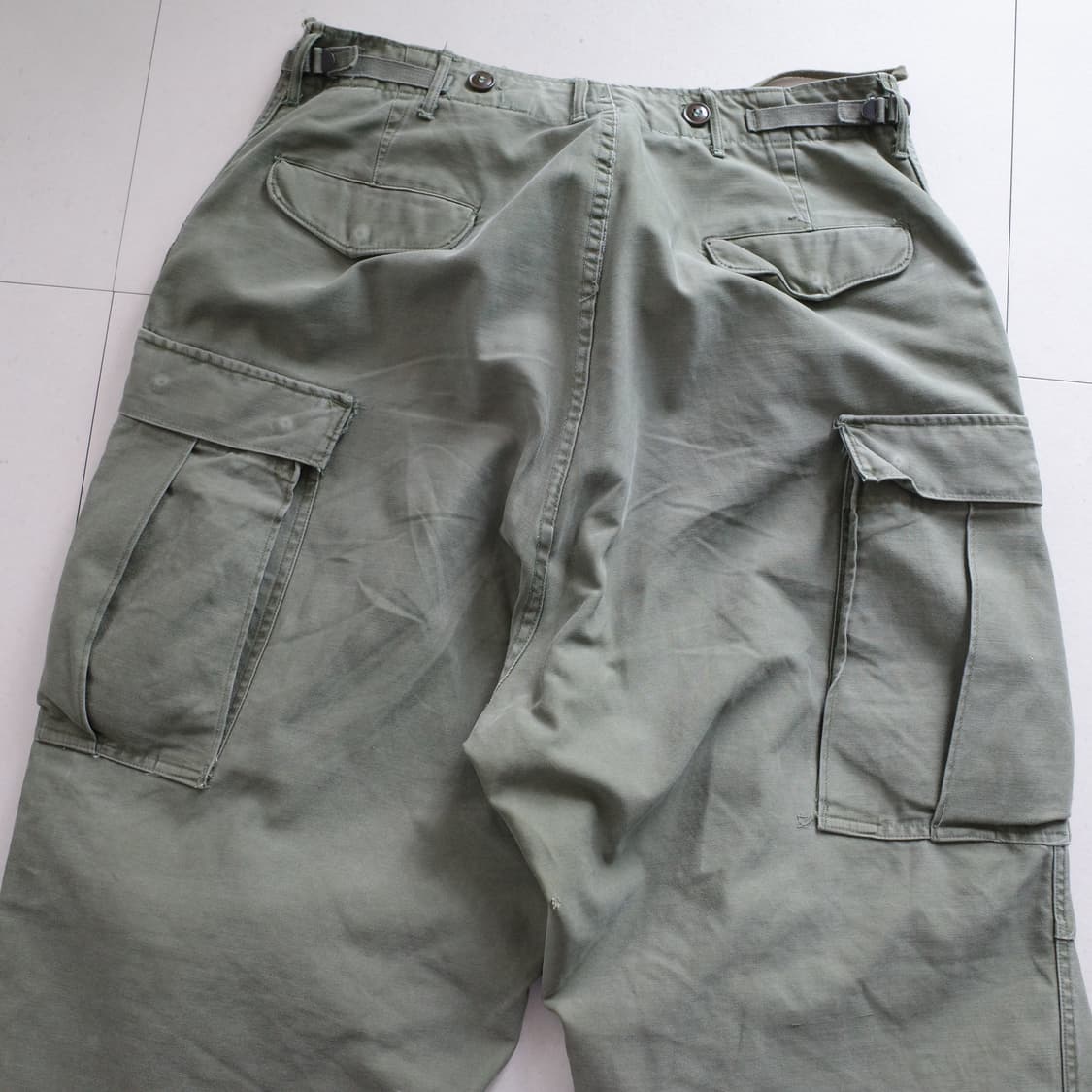 50s 미군 오리지널 M51 필드 카고 팬츠 L-R 상품이미지8