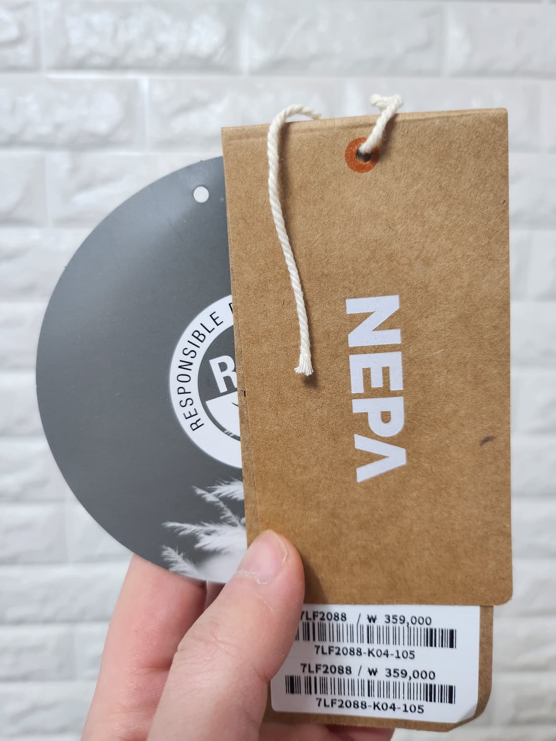 네파 에센셜 헤비 다운 105사이즈 상품이미지7