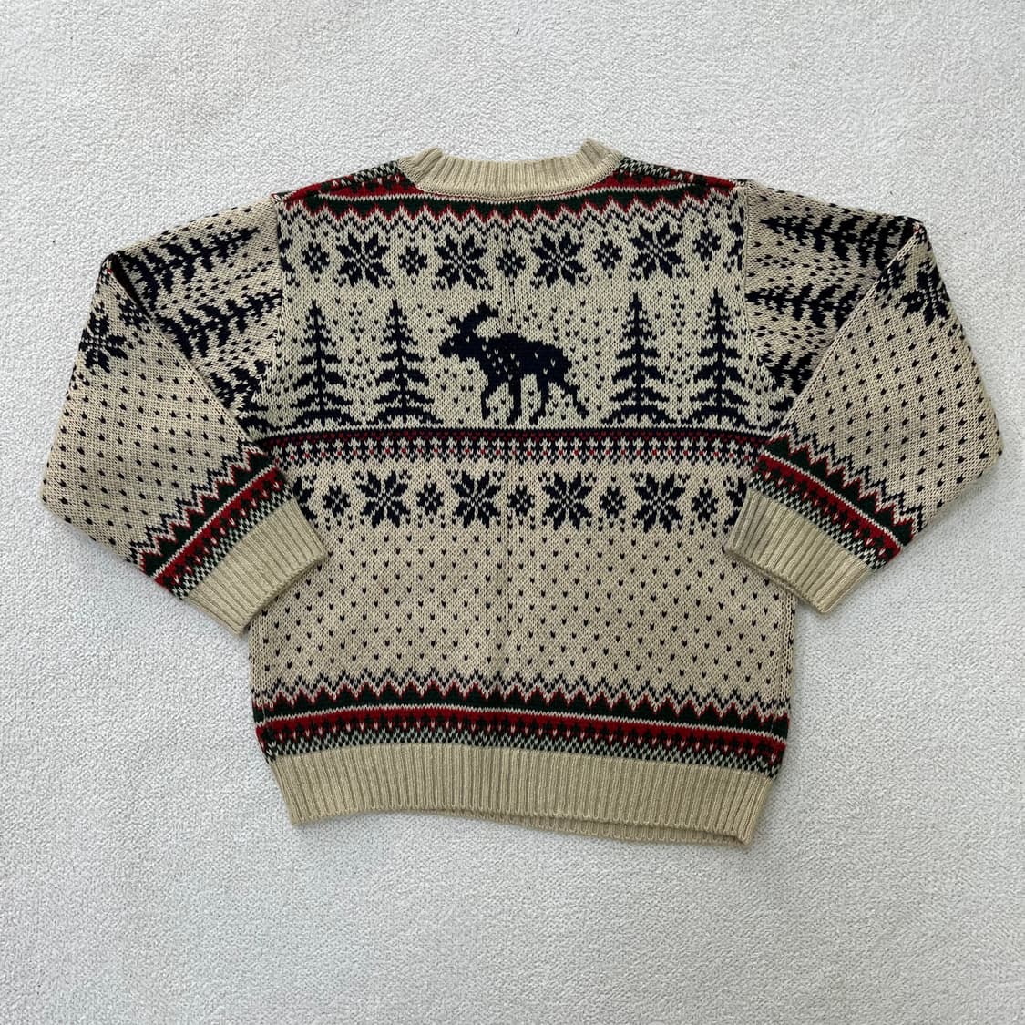 실측확인 알로하 노르딕 니트 0325M 상품이미지3