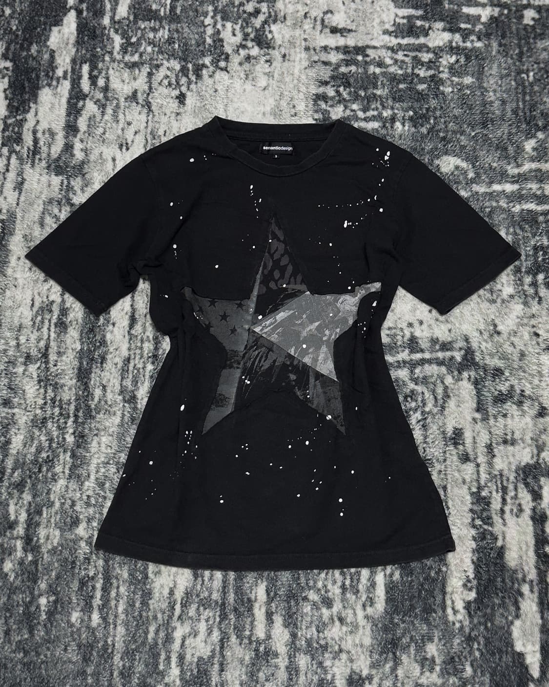 {Semantic Design} Star Splatter Tee  상품이미지3