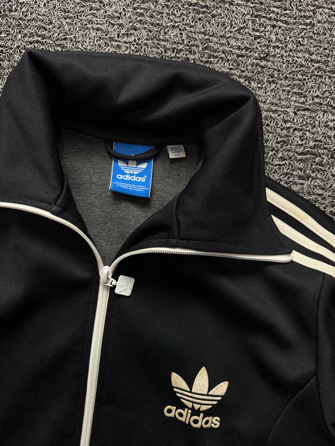 00s 아디다스 올드스쿨 유로파 트랙탑 져지 블랙 1190 상품이미지3