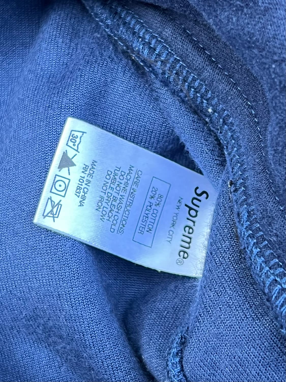 Supreme 18FW Velour Track Jacket 상품이미지4