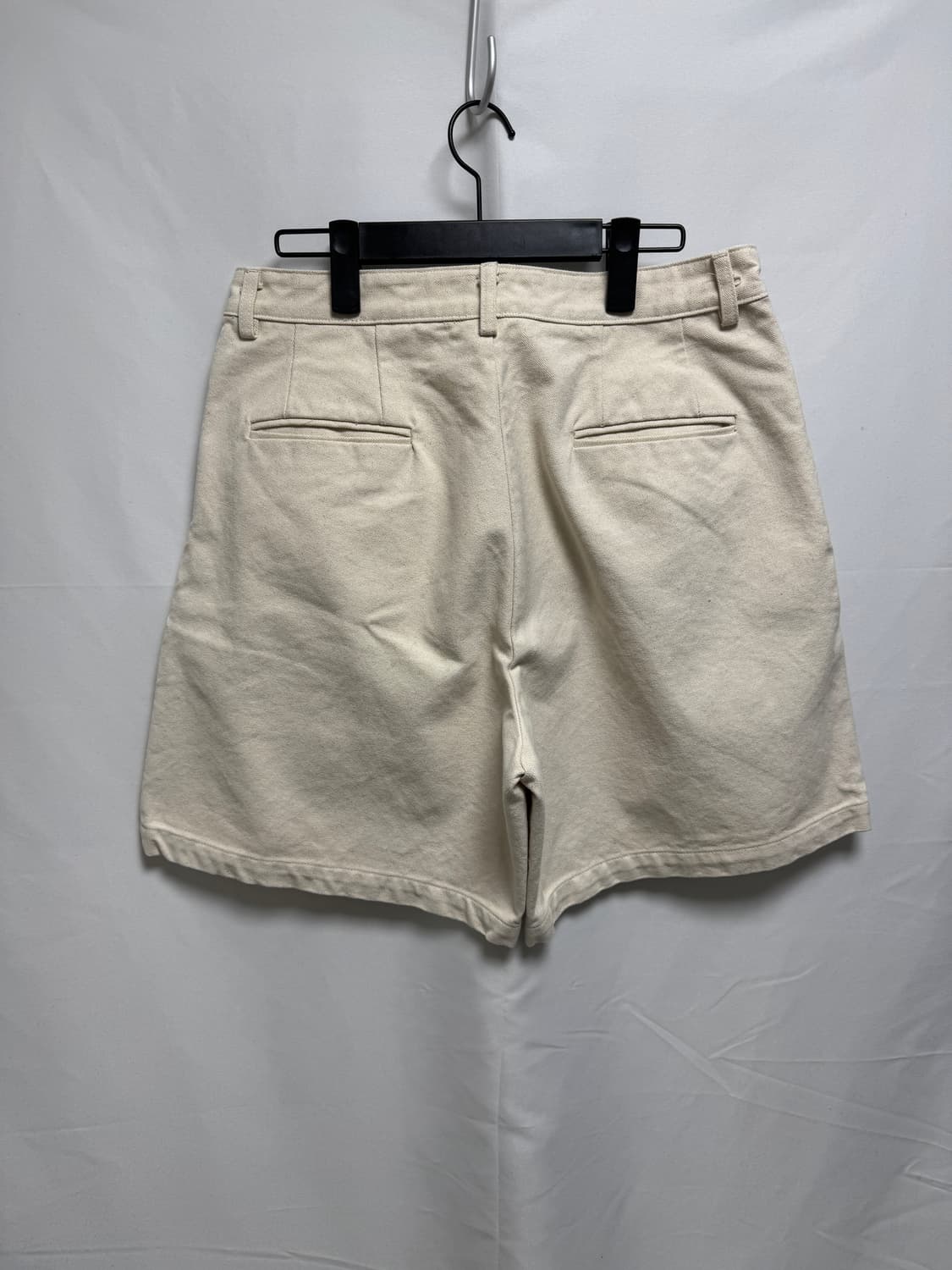 [32] PAA 더블 플리츠 쇼츠 IVORY 상품이미지6