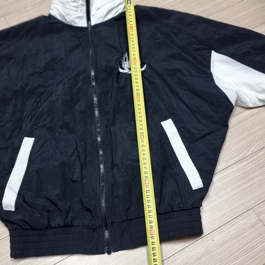 나이키 에어 조던 블랙 바람막이 올드스쿨 점퍼(S) 상품이미지5