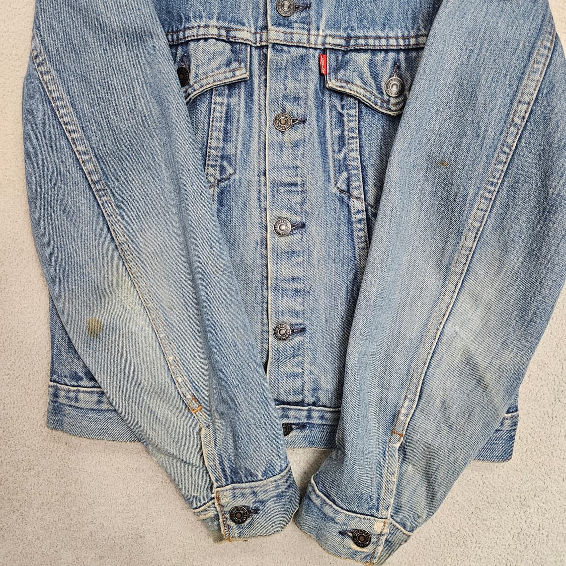 90s 리바이스 데님 자켓 made in canada 상품이미지5