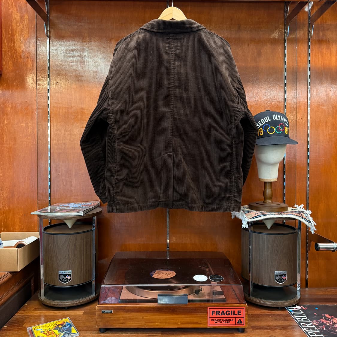 빔즈 하트 코듀로이 2버튼 자켓 [ 100 ] 상품이미지4