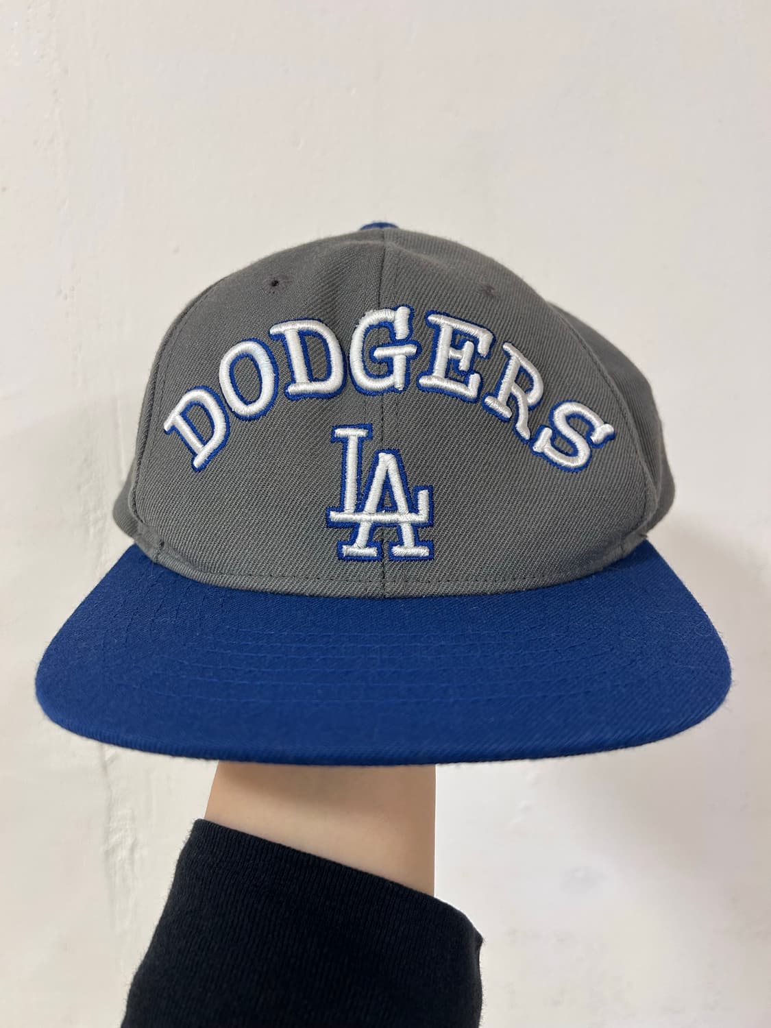 MLB LA 다저스 그레이/블루 스냅백 상품이미지1