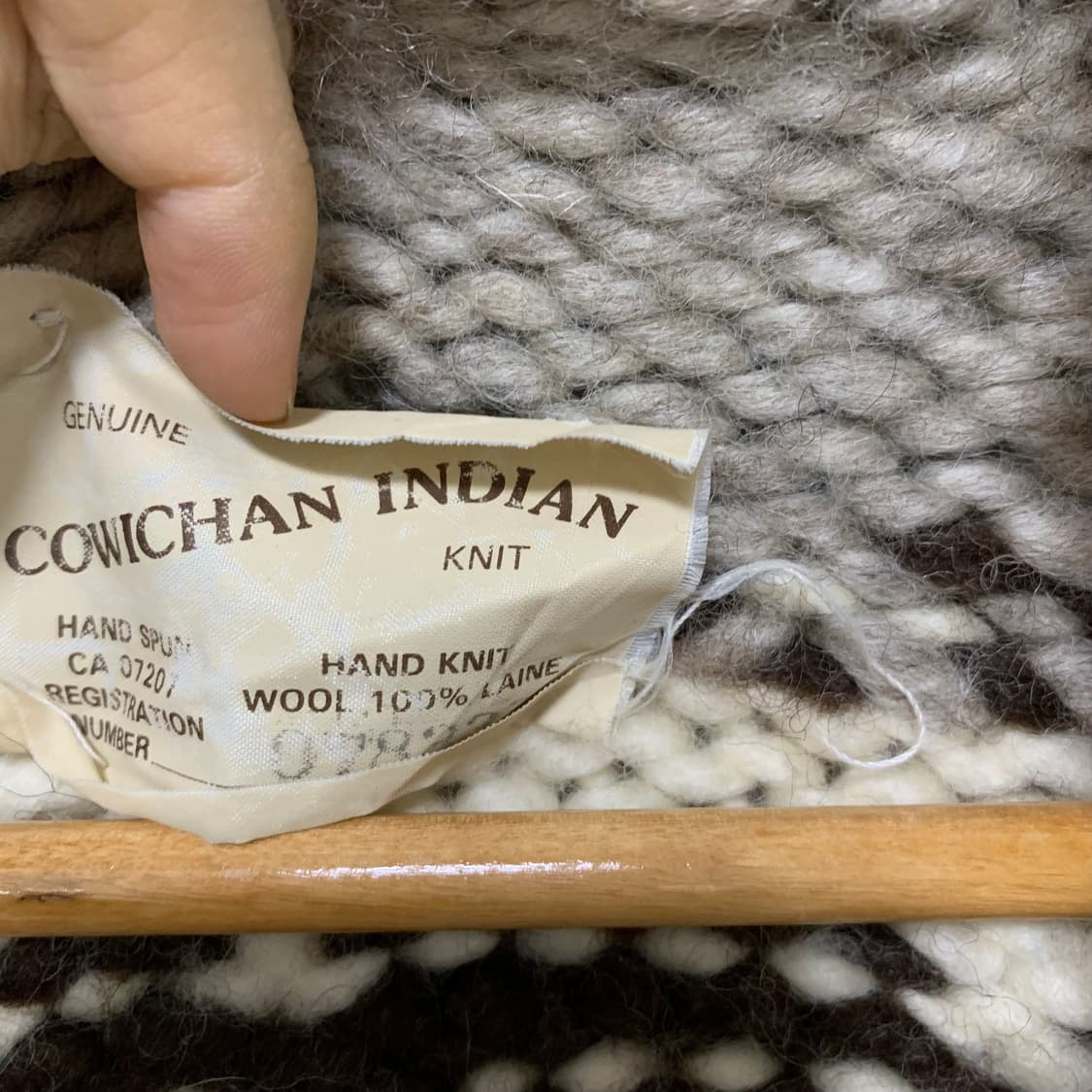 코위챤 코위찬 빈티지 니트 집업 가디건 노르딕 스웨터 남녀공용 상품이미지7