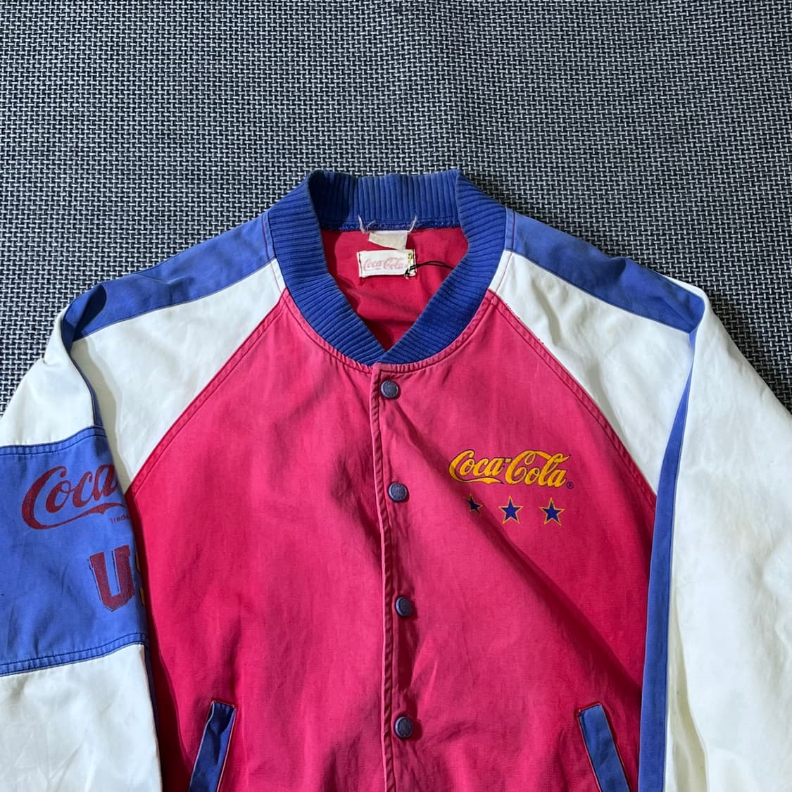 80s USA 코카콜라 레이싱 팀 자켓 (kold_8401) 상품이미지2