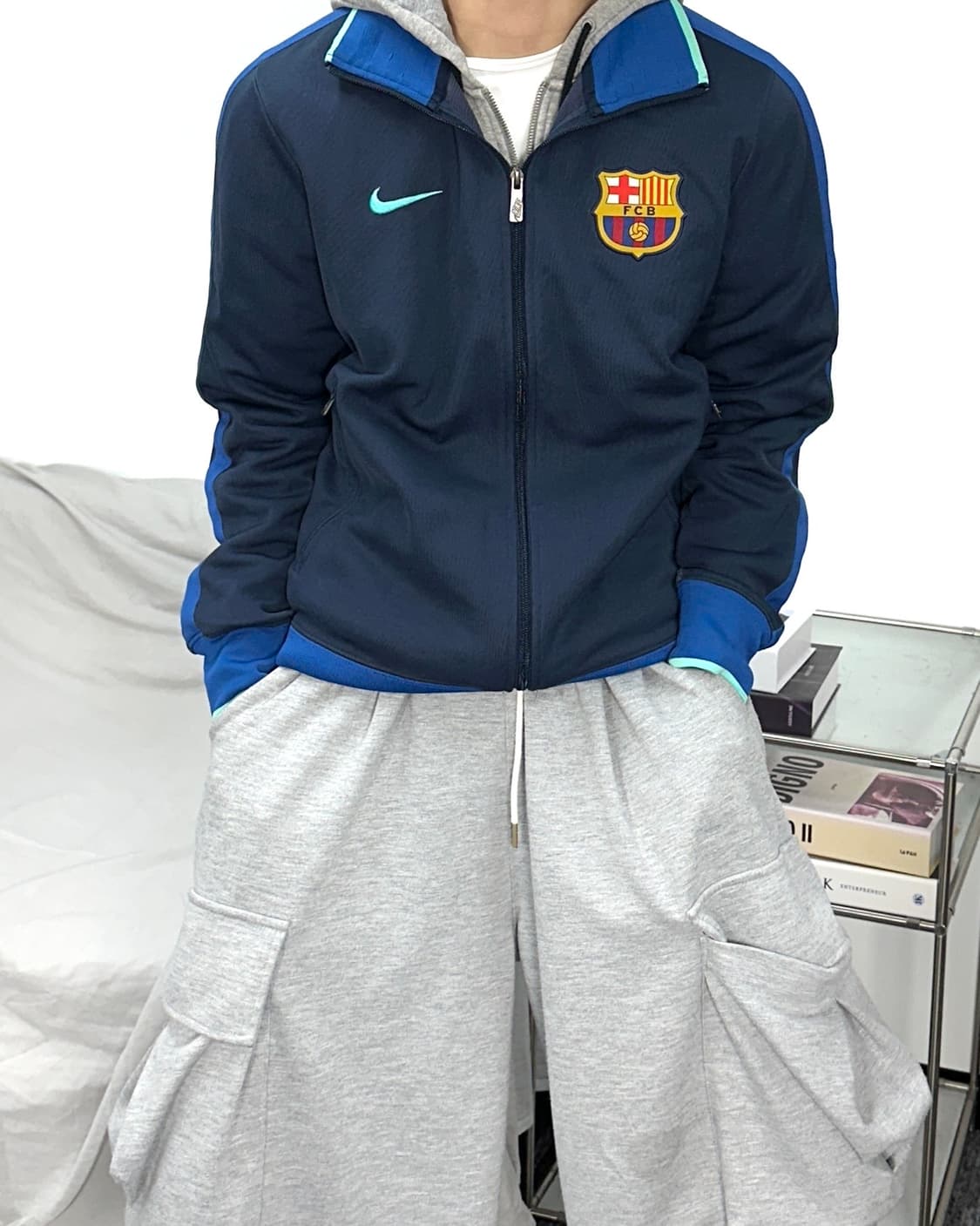 나이키 10-11 바르셀로나 트랙탑 져지 M 상품이미지1