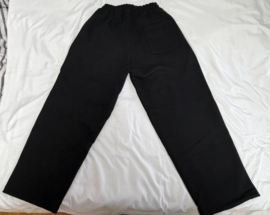 [M] 로커드 21oz 헤비 스웨트 팬츠 블랙 상품이미지2