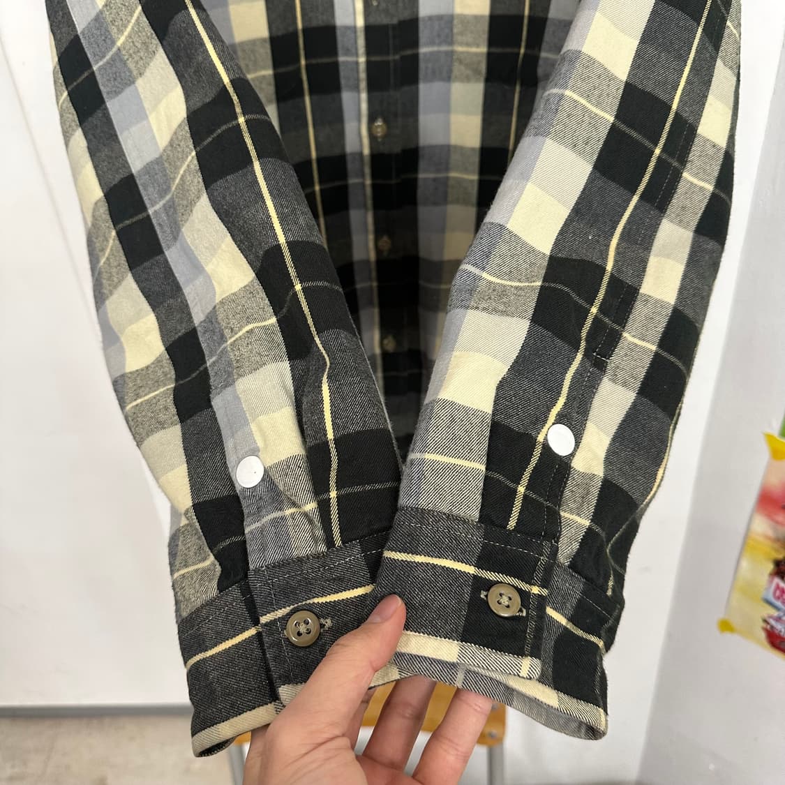 스투시 패디드 플레이드 셔츠 상품이미지5