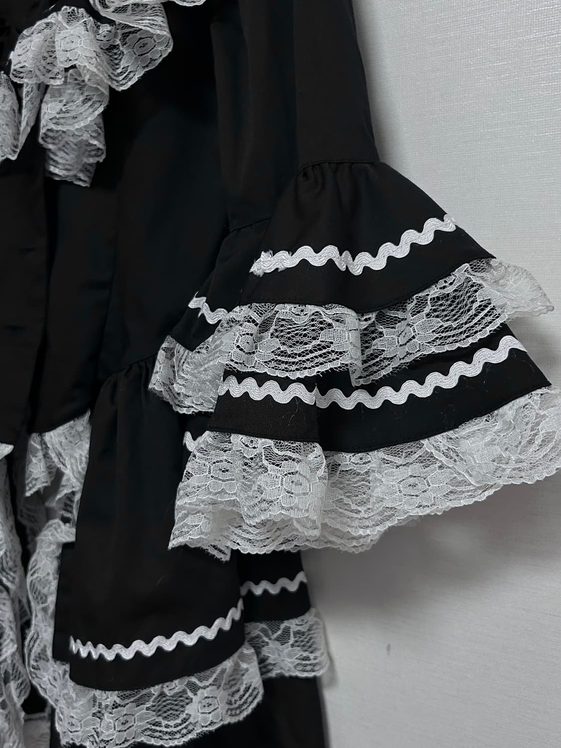 바디라인 블랙 미스트리스 메이드 로리타 상의 상품이미지2