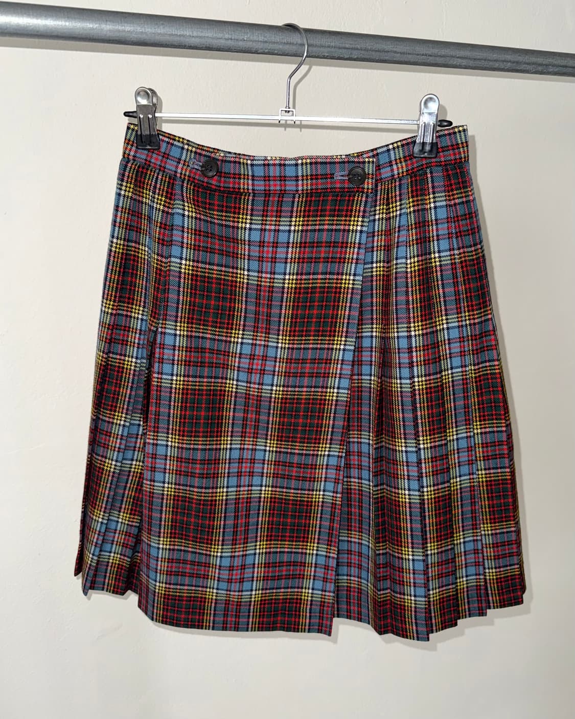 Yorkland 체크 스커트 상품이미지3