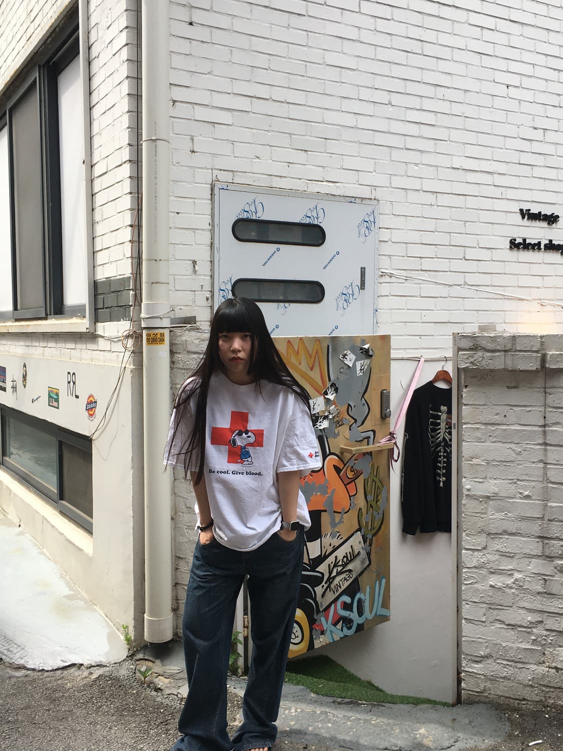 Gildan 길단 빈티지 반팔 티셔츠 상품이미지1