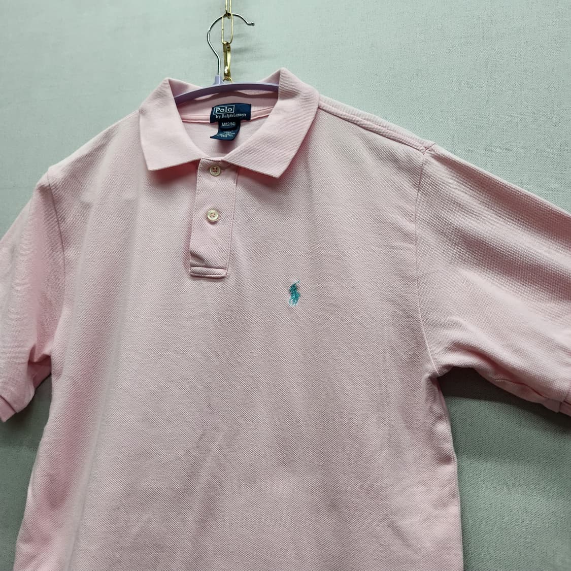 폴로랄프로렌 로고 반팔카라 M 상품이미지3