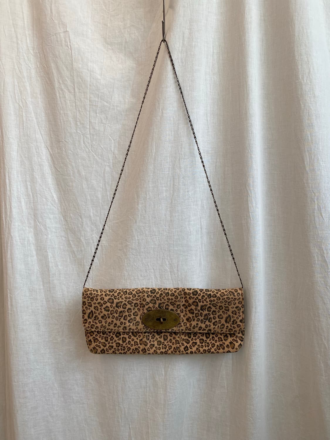 레오파드 클러치&크로스백 상품이미지1