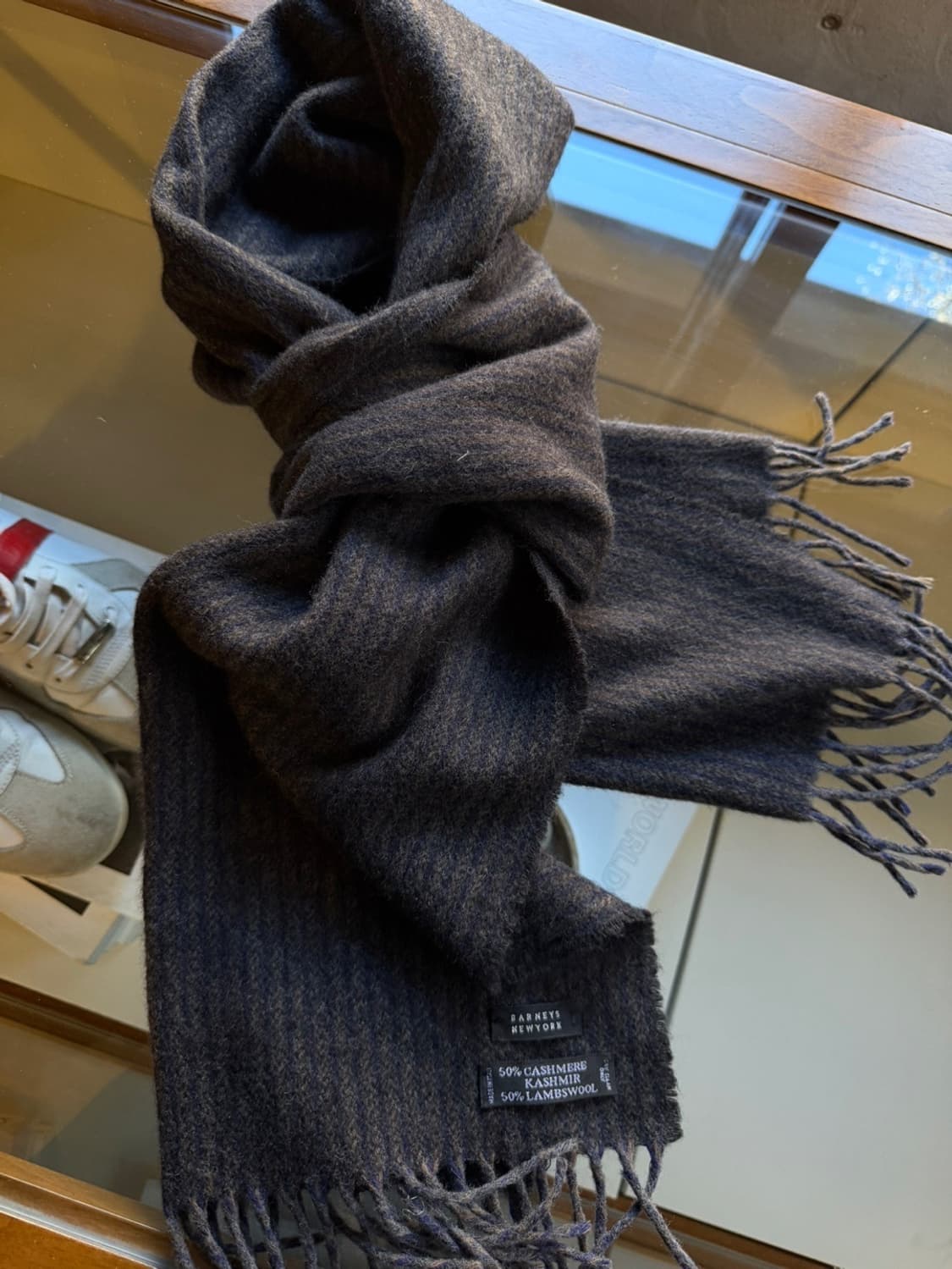 바니스뉴욕 캐시미어 머플러 상품이미지1