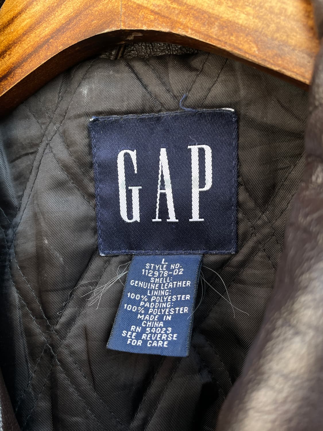 00s Old GAP Dark Brown Single Rider 상품이미지8