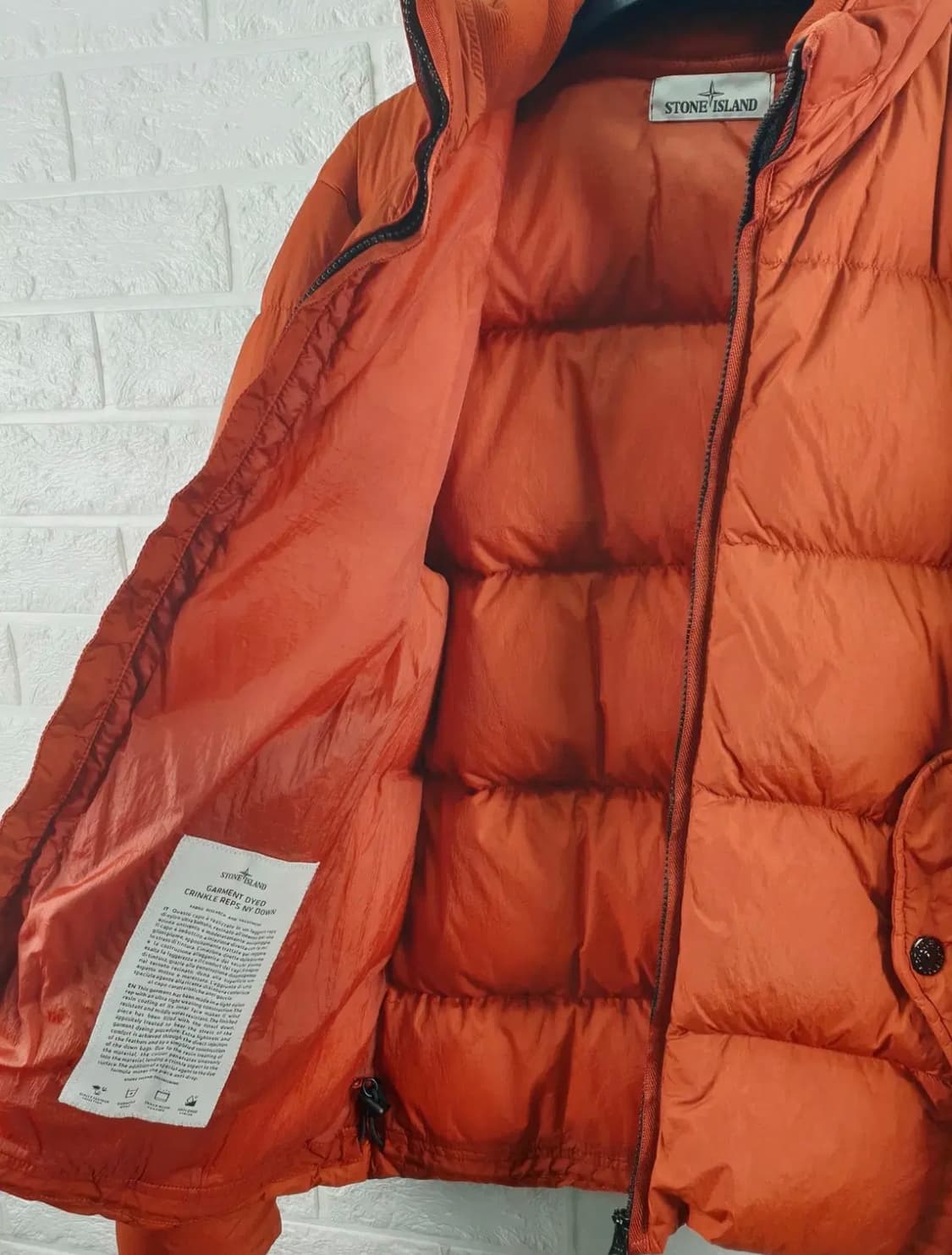 스톤아일랜드 크링클랩스 다운 자켓팝니다 상품이미지5