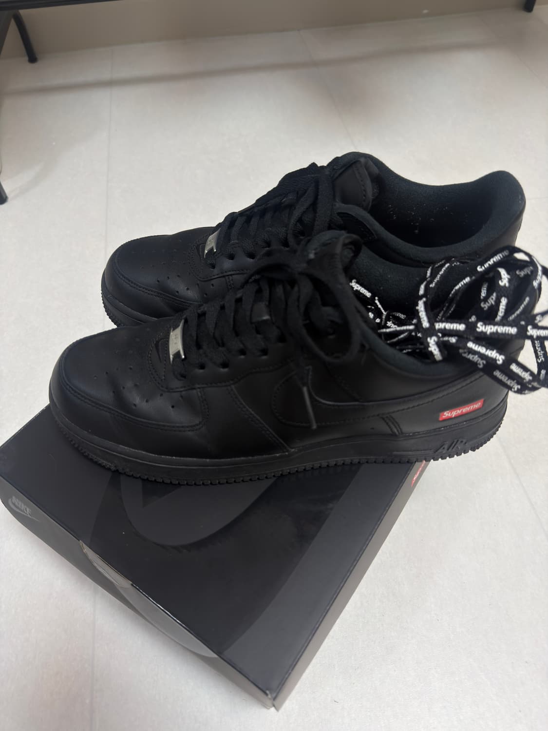 슈프림 나이키 에어포스 올검 275 상품이미지1