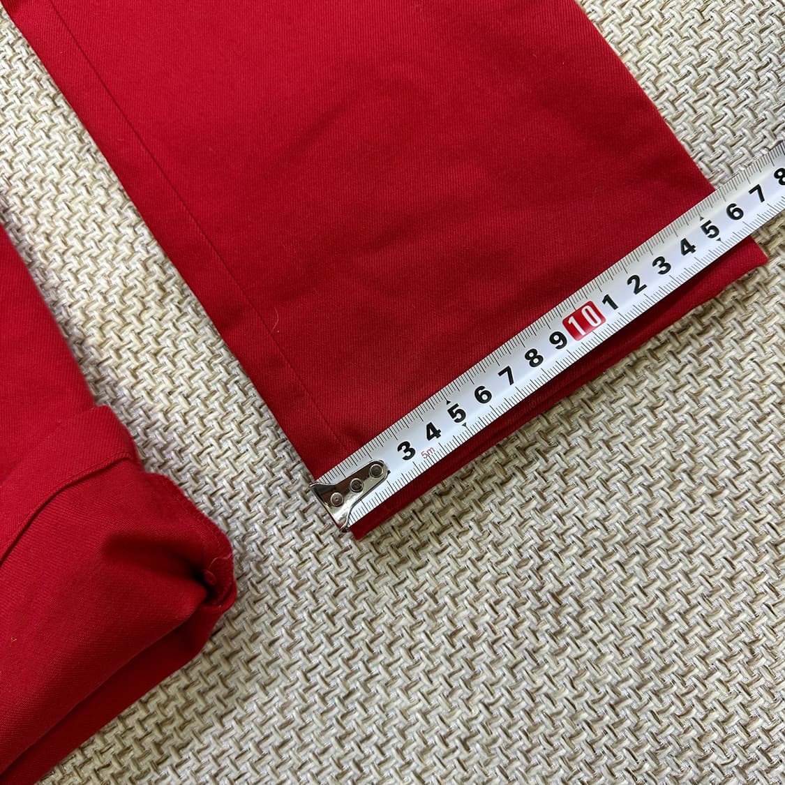 20 파리게이츠 레드컬러 골프 팬츠 331D 상품이미지7