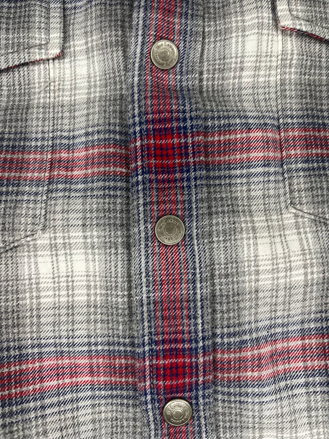 더 레터스 웨스턴 디스트로이드 체크 셔츠 상품이미지4