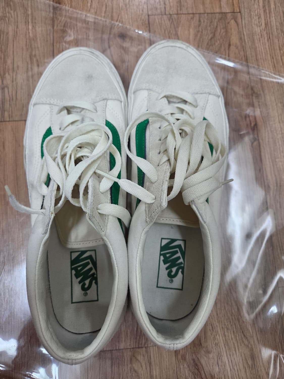 반스 올드스쿨 아이보리 그린 270 상품이미지2