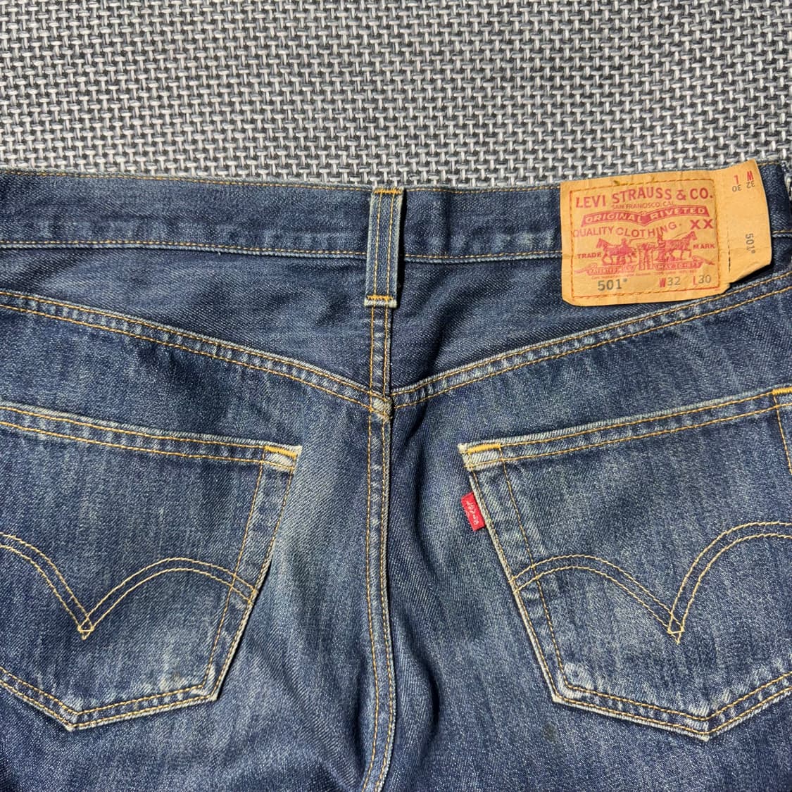 리바이스 501 셀비지 데님팬츠 ( 32/OLD-8178 ) 상품이미지9
