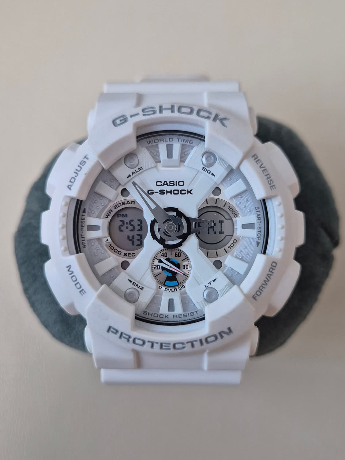 [G-SHOCK] 지샥 빅페이스 시계 화이트 상품이미지1