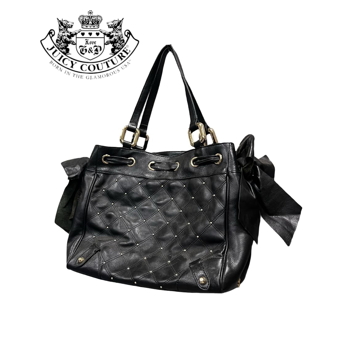 Juicy couture 쥬시꾸뛰르 리본 토트백 상품이미지1
