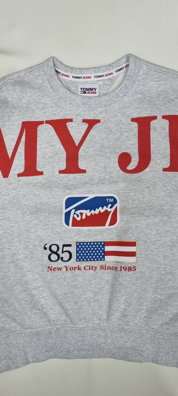 타미힐피거  진 레터링 맨투맨 S _ 공용, 여성추천 상품이미지2