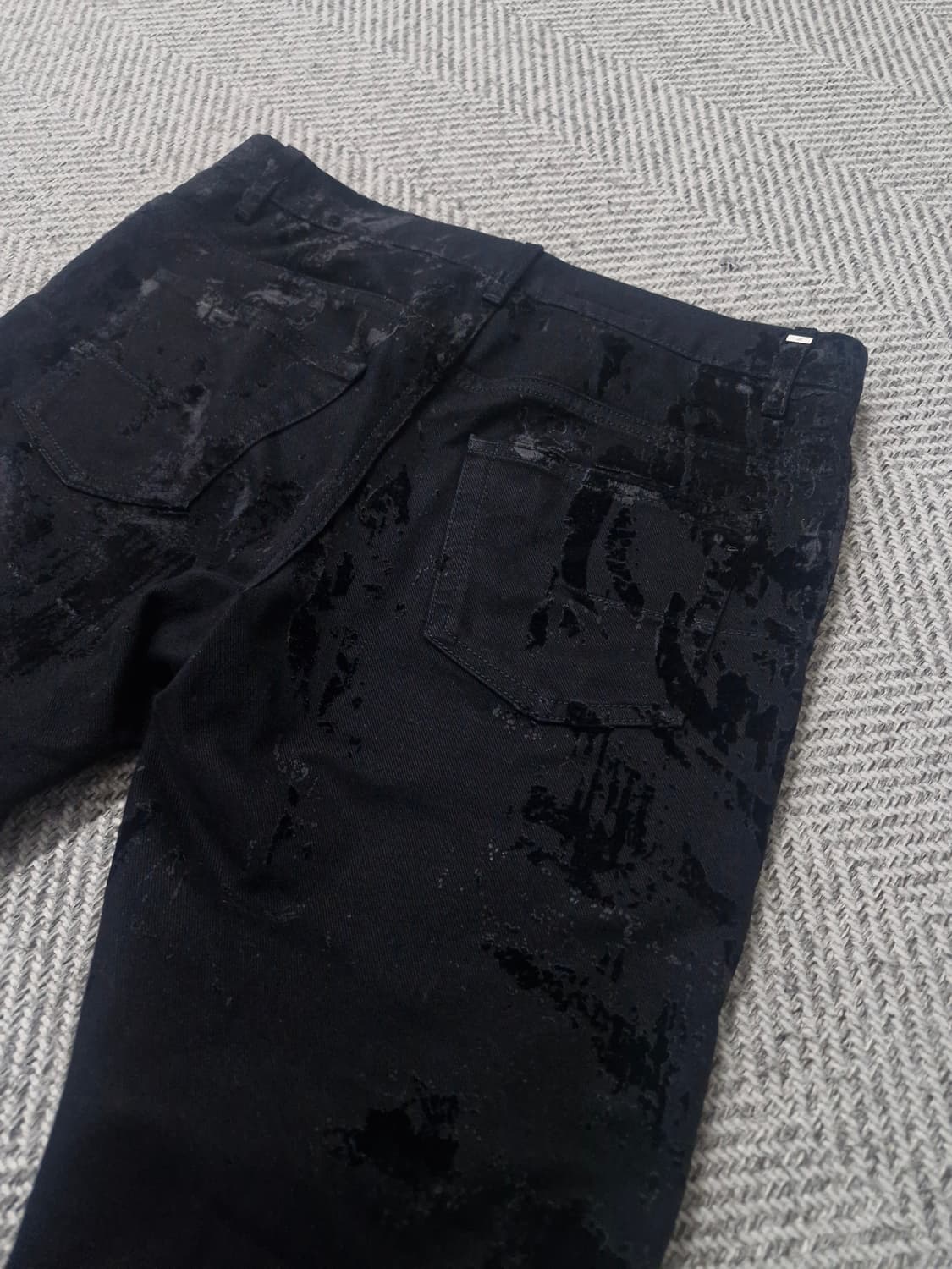 디올옴므 08 벨벳 코팅 진 30사이즈 상품이미지6