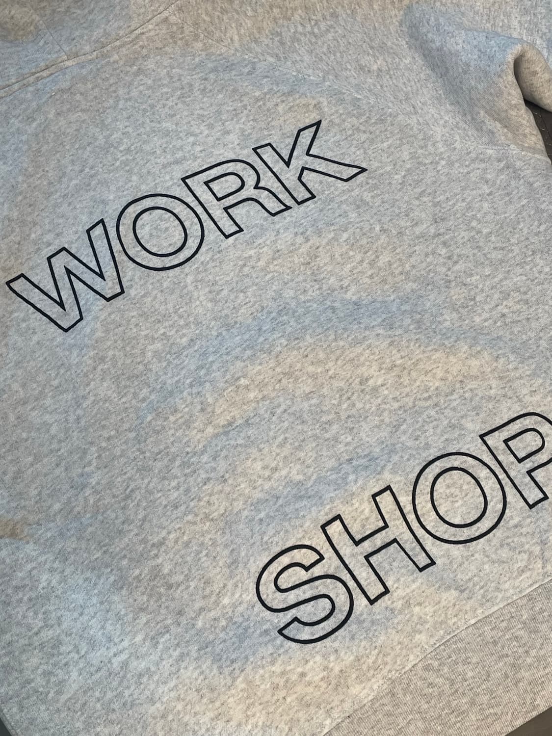 46, S, 90)Our legacy (아워레가시) 워크샵 멜란지 후드  상품이미지3