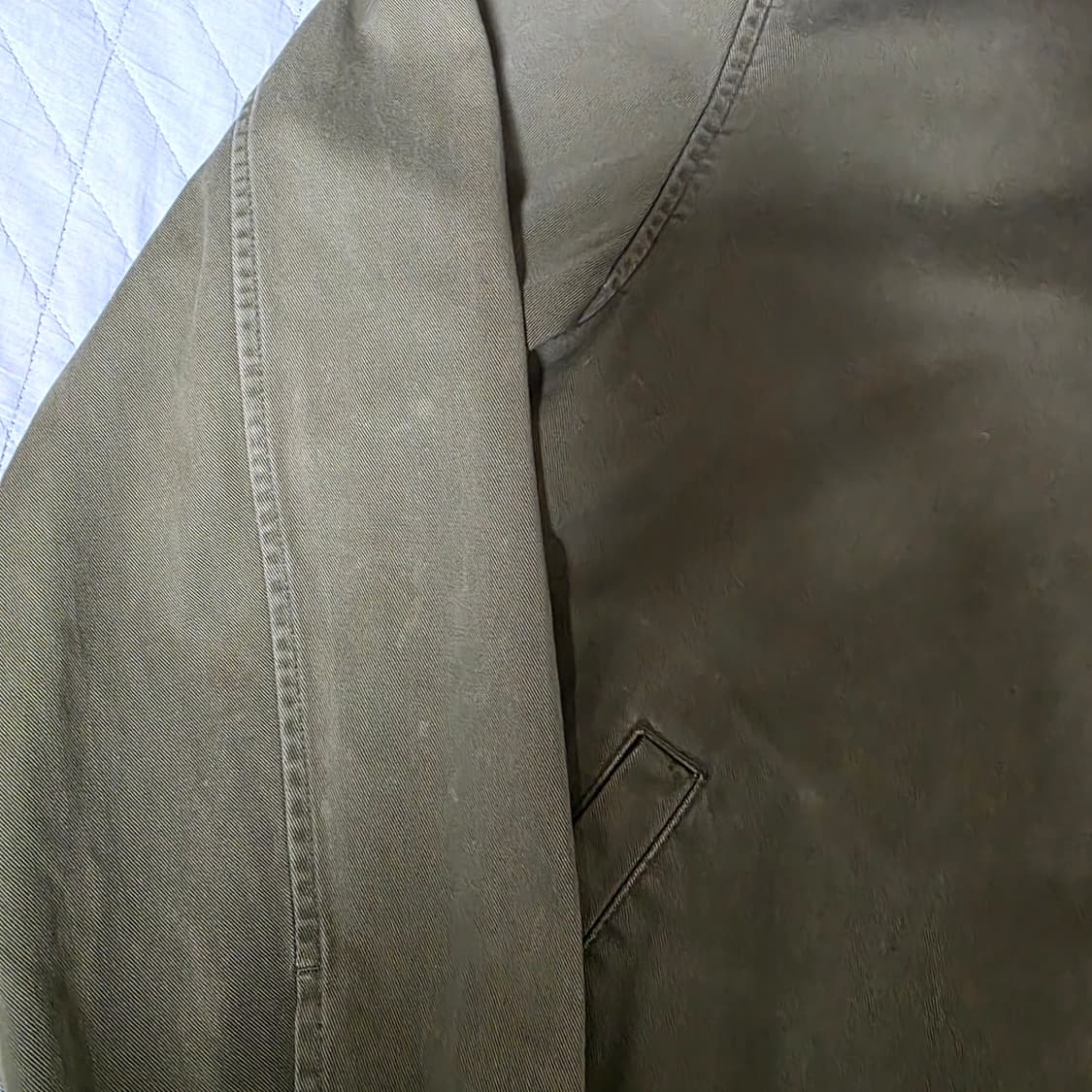 [L] 00s 빈티지 랄프로렌 올드 폴로 코튼 해링턴 스윙탑 자켓 상품이미지4