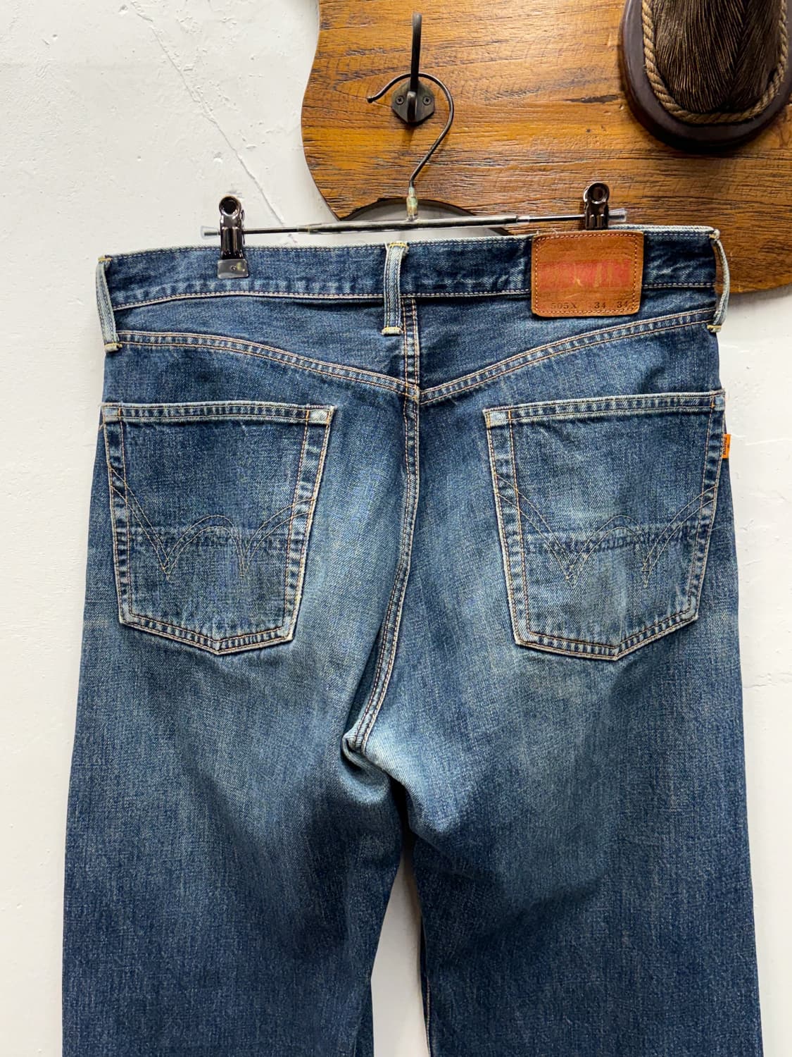 Japan EDWIN 505X Selvedge Straight Denim 상품이미지1