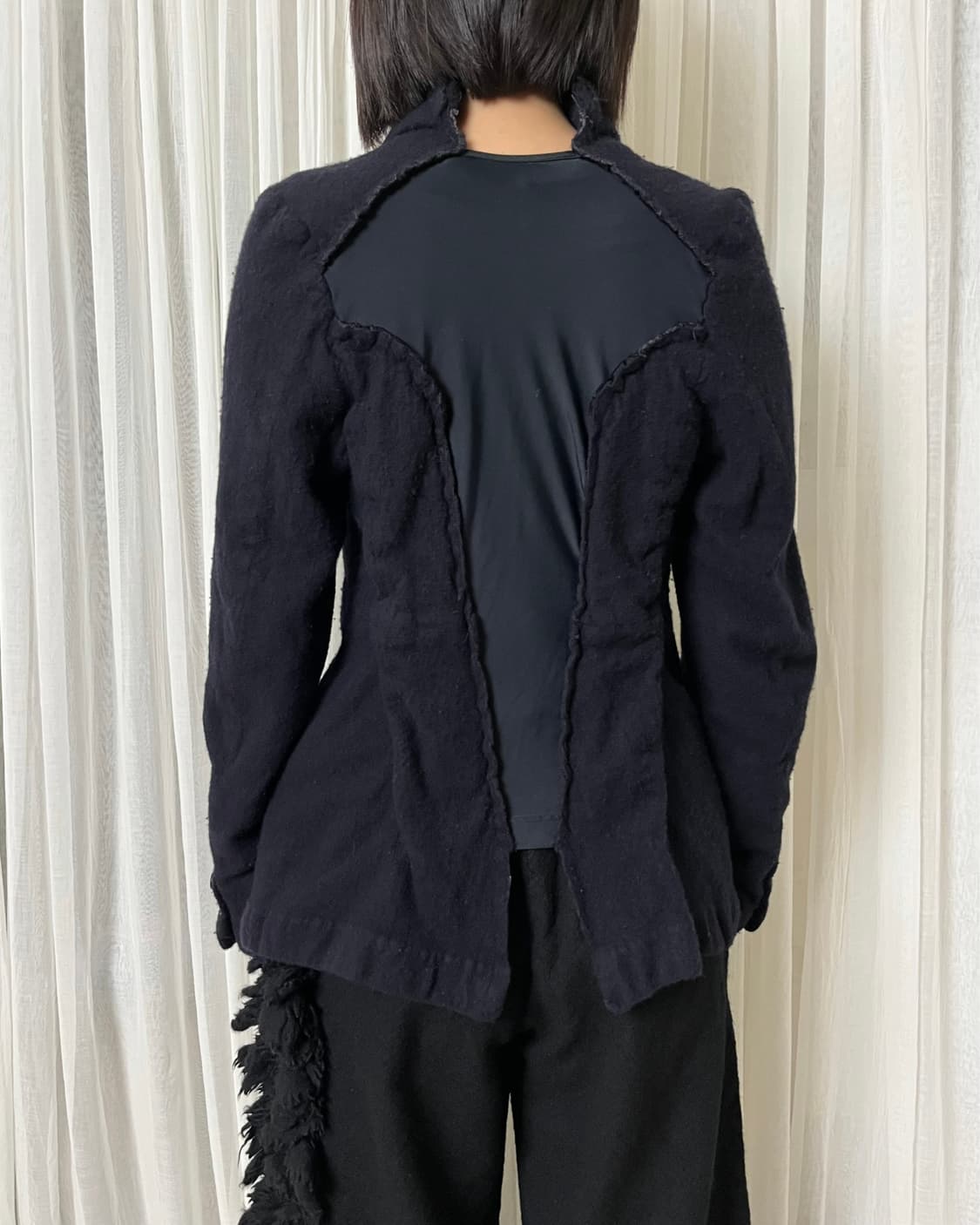 꼼데가르송 09aw 축융 울 도킹 자켓 comme des garcons 상품이미지10