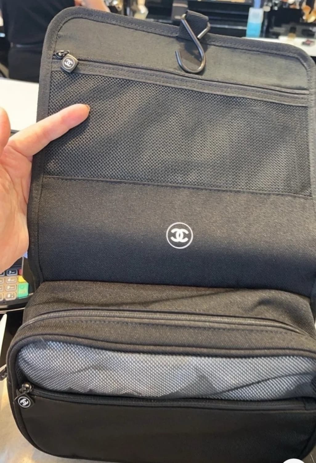 샤넬 세면백 뷰티 파우치 상품이미지4