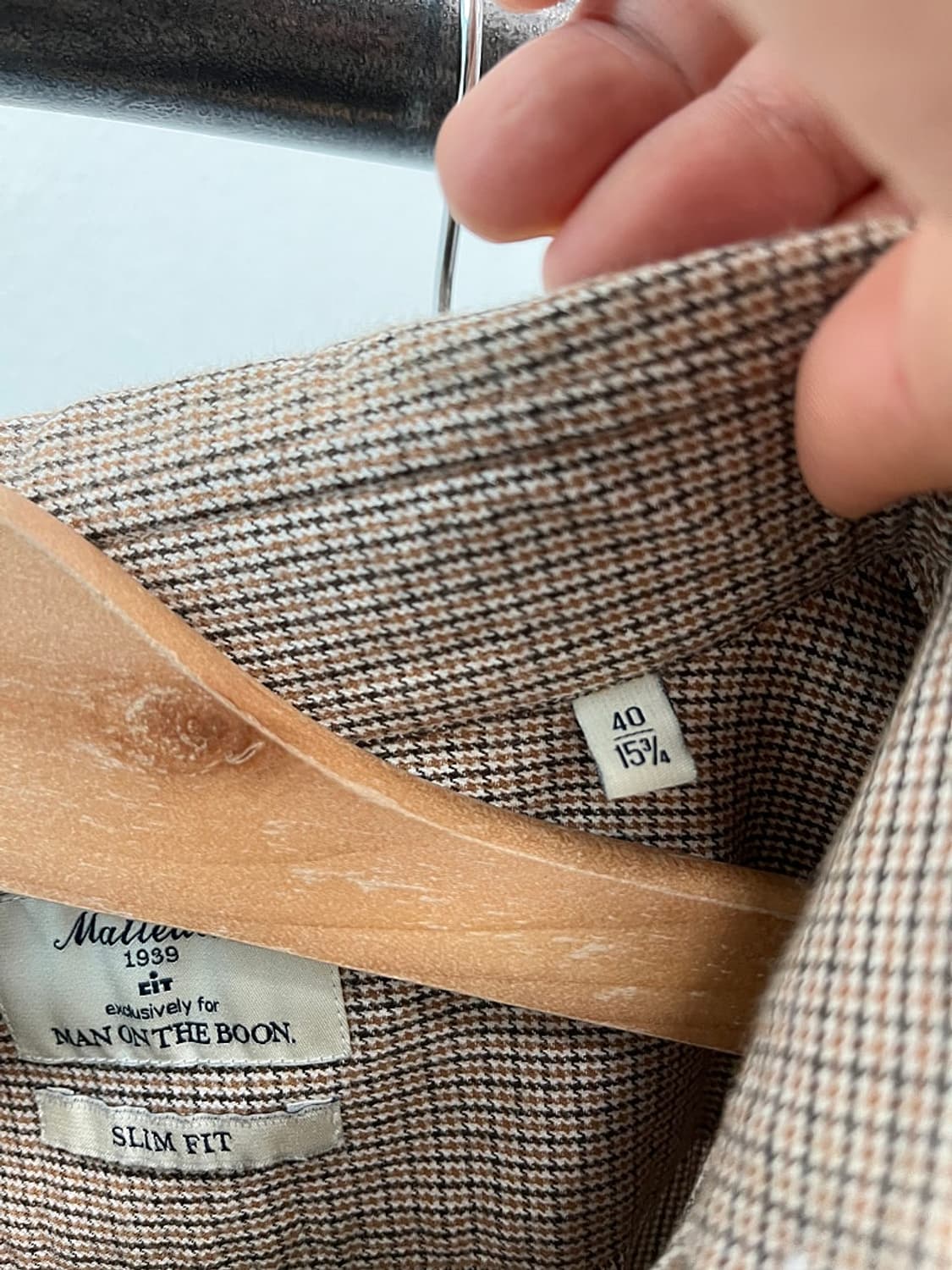 100) 맨온더분 이태리 마테우치 셔츠 3종  상품이미지4