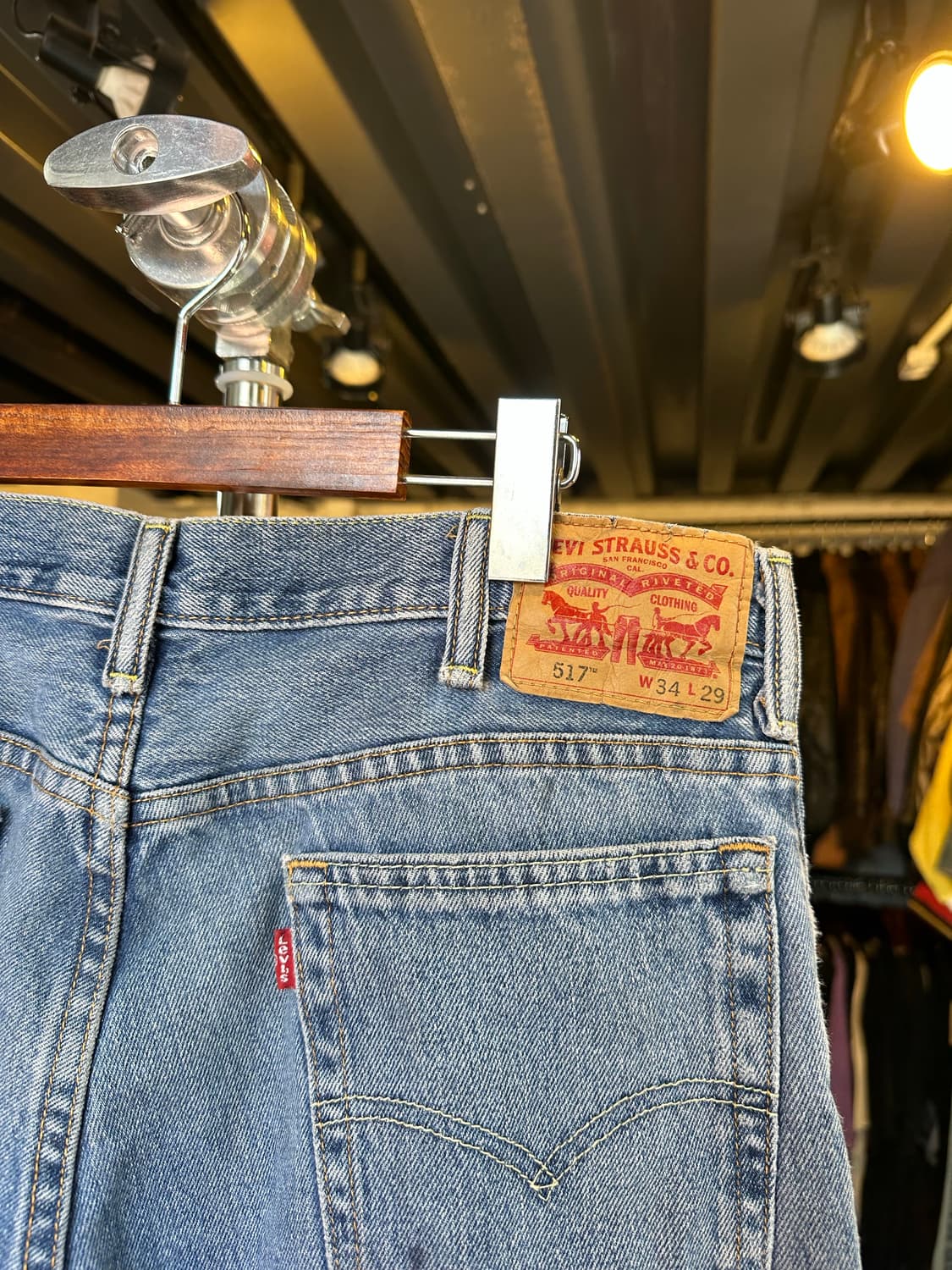 리바이스517 부츠컷 데님 팬츠 상품이미지7