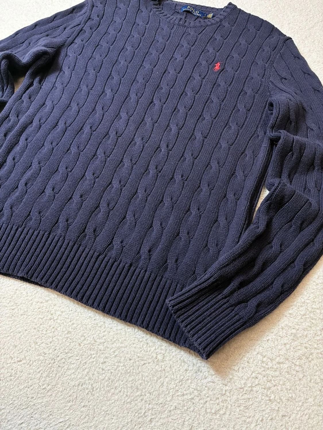 폴로 랄프로렌 코튼 꽈배기 니트 PN6854 상품이미지4
