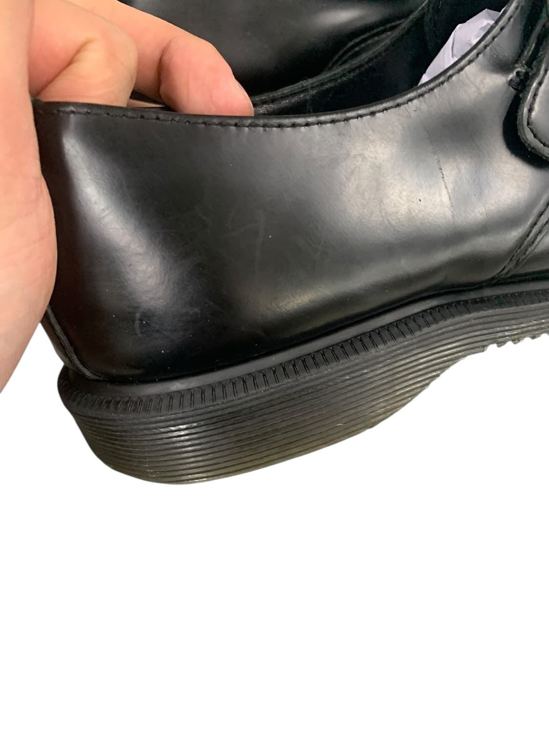 닥터마틴 론 뭉크 스트랩 블랙 UK3(220) (Gr-3140) 상품이미지8