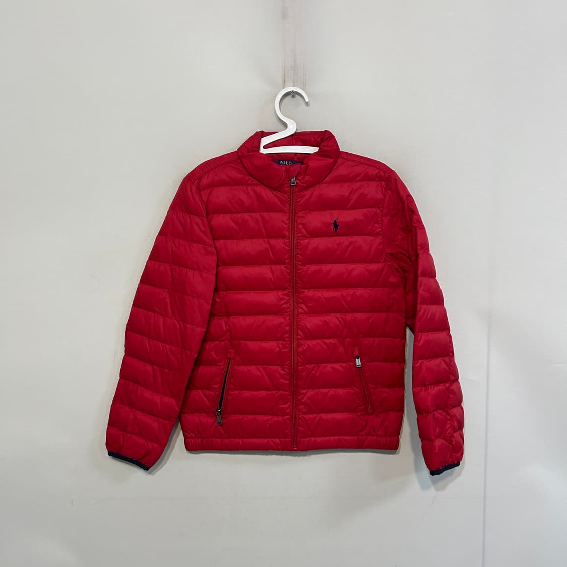 폴로 랄프로렌 키즈 경량패딩 M 10-12 덕다운 상태최상 상품이미지1