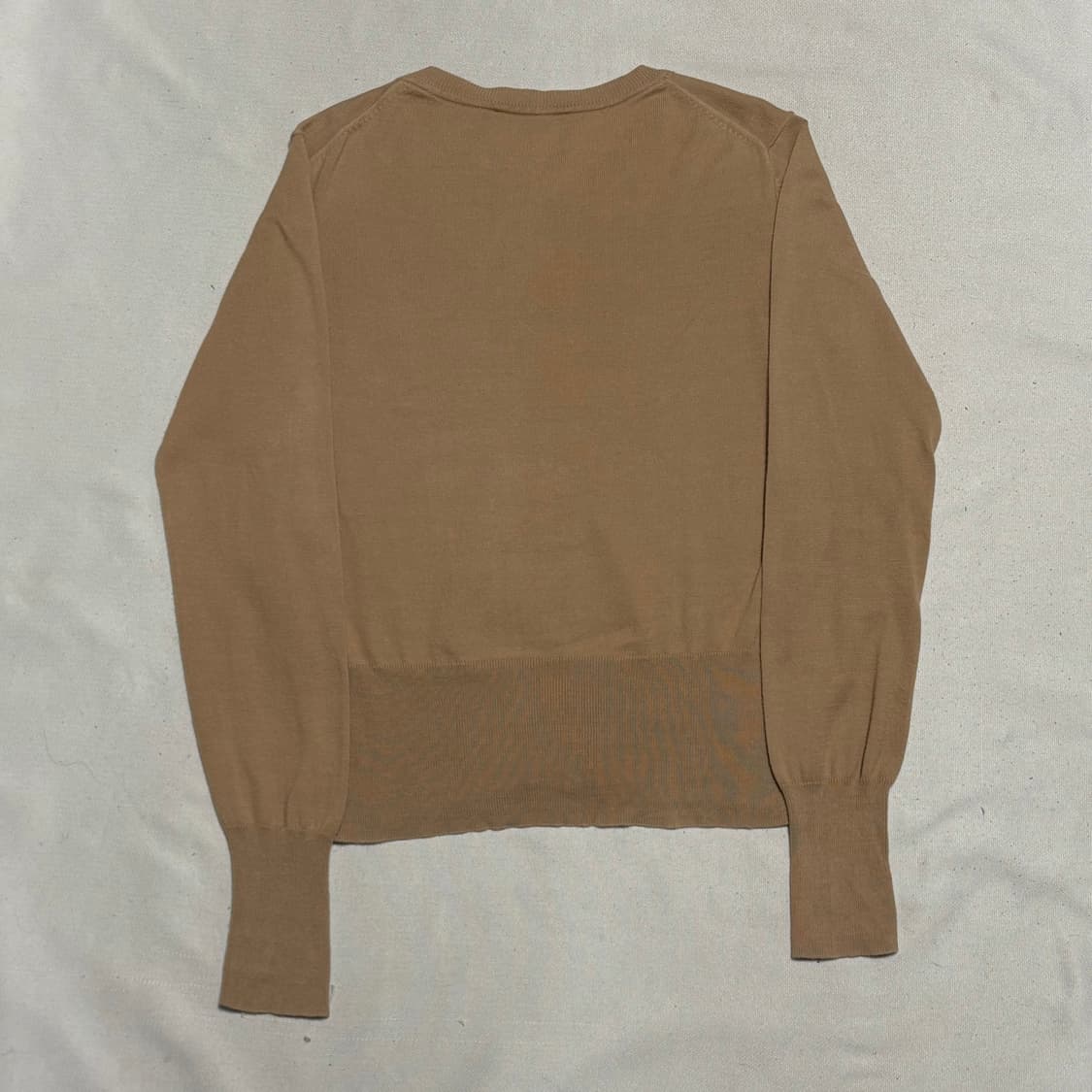 02 비비안웨스트우드 레드 라벨 베이지 울 가디건 상품이미지3