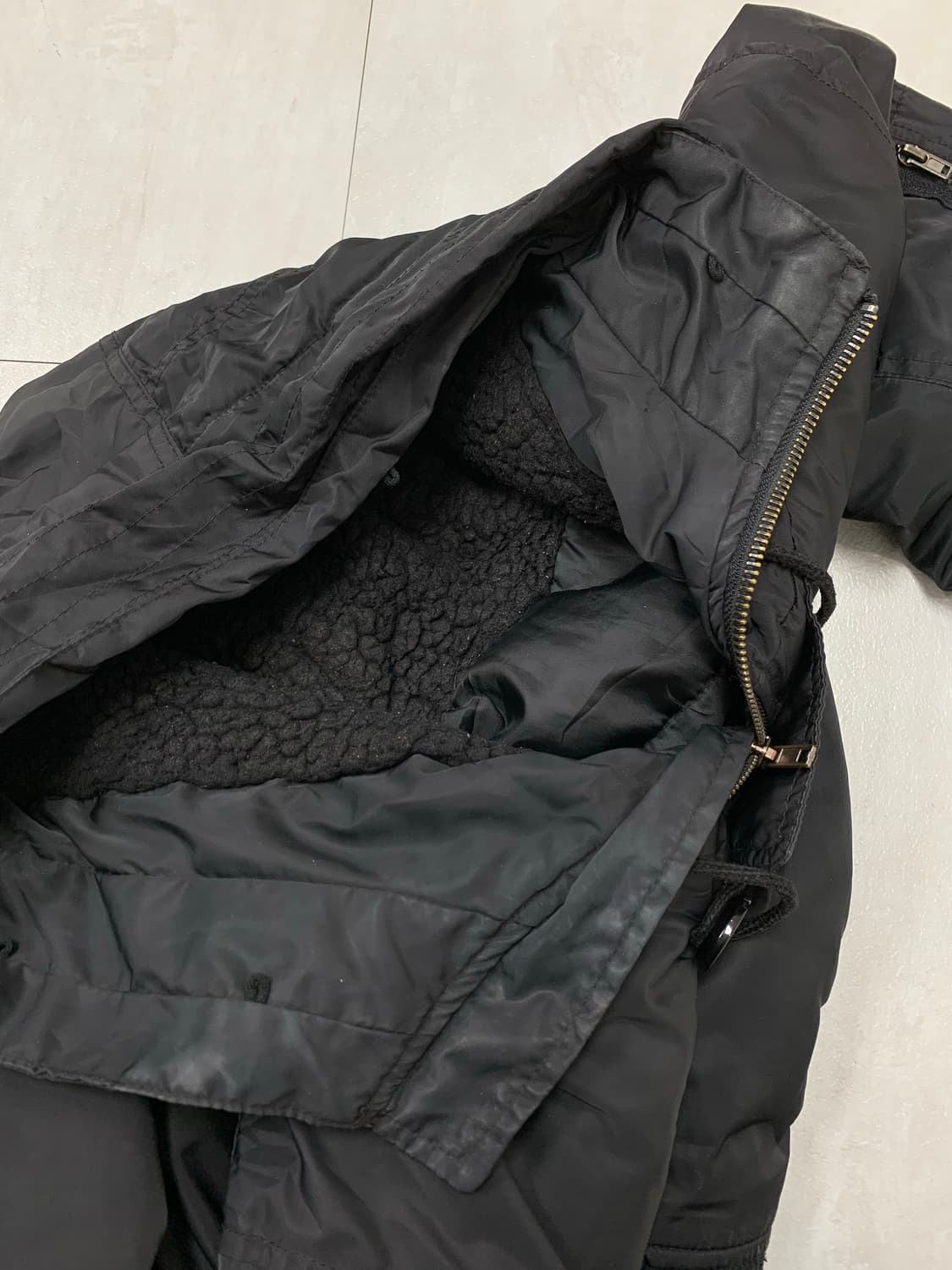 GYLE 블랙 봄버 자켓 #21 상품이미지6