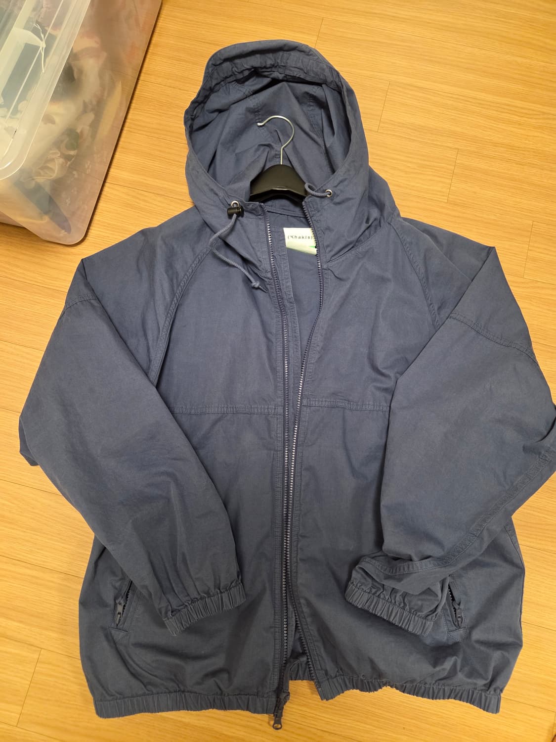 카키스 바람막이 자켓 m 상품이미지1