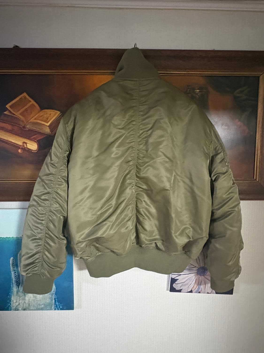 벨리에 랜더 플라이트 자켓 카키 105 상품이미지4