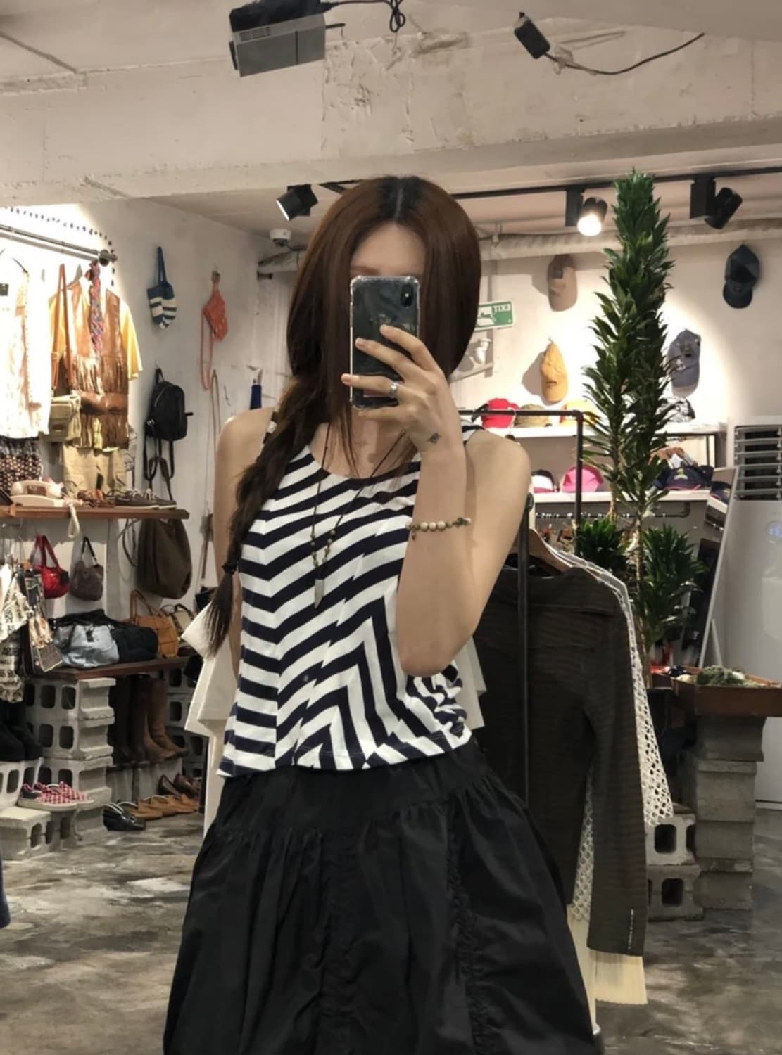 [2760]Paul smith black white sleeveless 상품이미지3