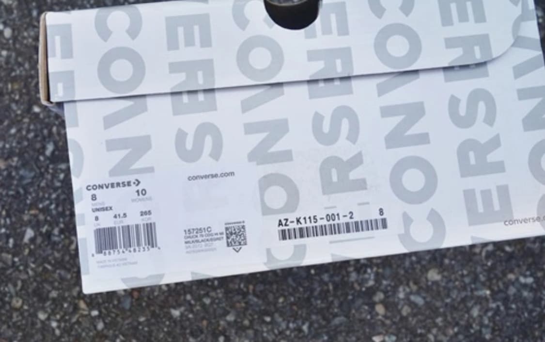 꼼데가르송 컨버스 도트 하이탑 화이트 8 265 상품이미지6