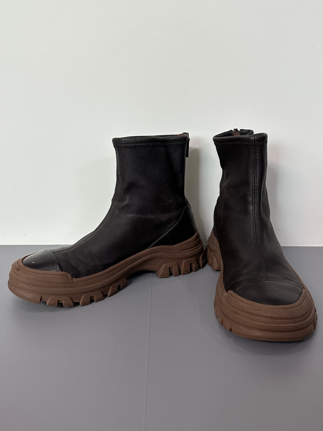 베라왕 램스킨 기모 앵클부츠 상품이미지2